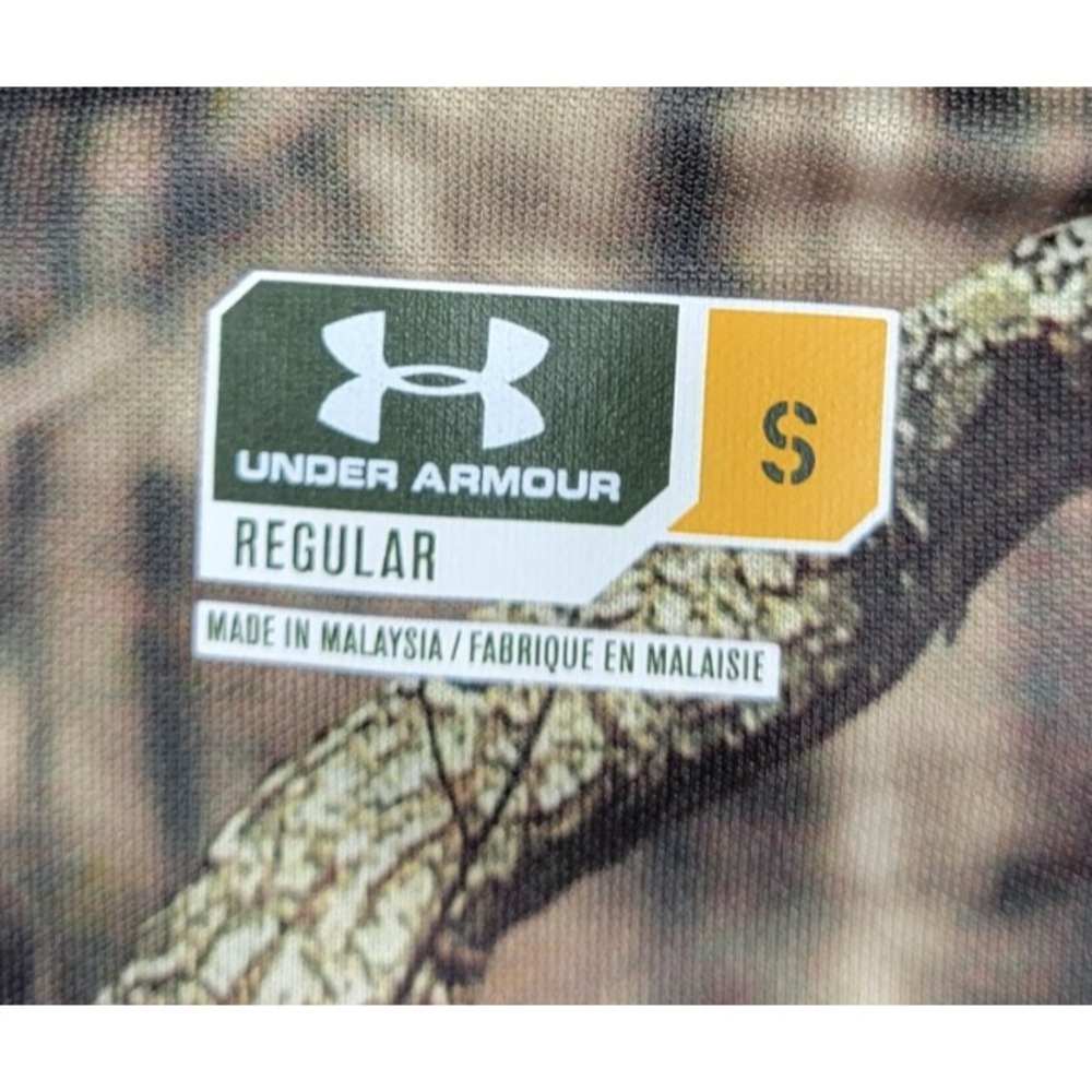 Under Armour Polo Mens Small Break Up Infinity Performance Hunting Camo EC - Picture 8 of 11